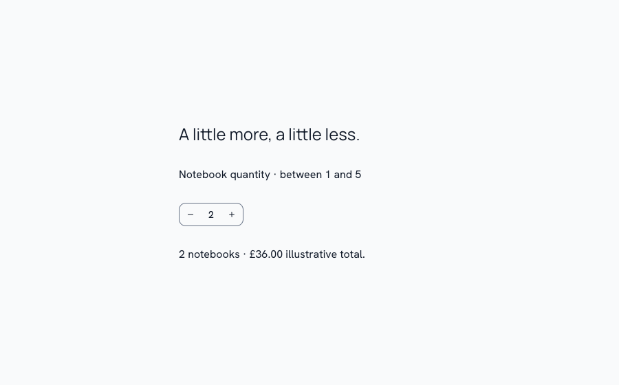 Counter rendered with Rayden UI 0.10.1